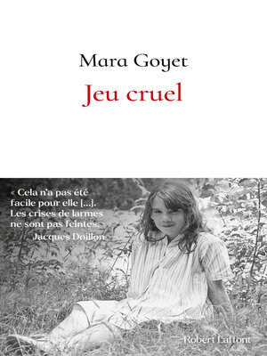 cover image of Jeu cruel